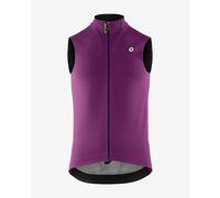 Gilet Assos Mille GTS Printemps Automne c2 violet foncé noir - L
