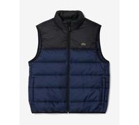 Gilet avec capuche Lacoste Puffer Contrast bleu noir pur - L-XL