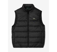 Gilet avec capuche Lacoste Puffer Contrast noir pur - S