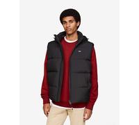 Tommy Jeans Veste sans Manches Homme Essential Down Vest avec Capuche, Noir (Black), S