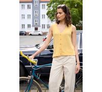 Gilet avec col en V en tricot