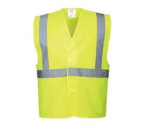Portwest Gilet 1 bande & baudrier, Couleur: Jaune, Taille: S/M, C472YERS/M