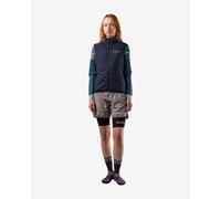 Gilet Bianchi Milano Lifestyle Gravel bleu femme - S