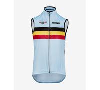 Gilet Bioracer Belgium Body Windblock bleu - L
