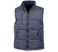 Gilet Bodywarmer doublé Result POLARTHERM Bleu Marine XXL