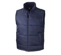 Gilet Bodywarmer Léger Résistant À L'Eau Rouge Bleu Noir Vert En Polyester