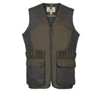 Gilet brodé PERCUSSION Tradition Logo Percussion Vert 3XL