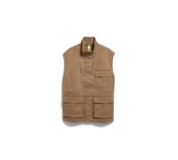 Gilet brossé femme Armedangels Marron S