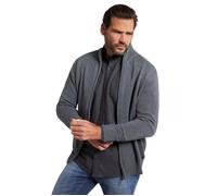 Gilet - cardigan Jp 1880 - 717032 - Hommes Grandes Tailles L-8XL Cardigan, col Montant et Bords-cotes XXL