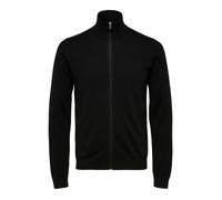 Gilet Cardigan Selected Full zip - black - XXL M