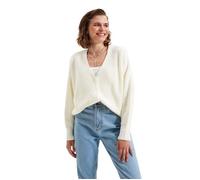 Gilet - cardigan Trendyol - TWOAW20HI0215 - Ekru Cardigan en Tricot Detaille Femme L