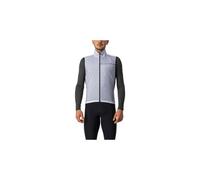 Gilet coupe-vent Castelli Squadra Stretch argenté gris foncé - S