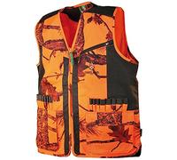 Gilet chasse camouflage orange forest Treeland T254 (3XL)