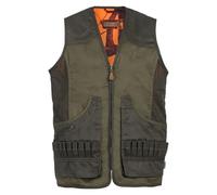 Percussion Gilet de chasse Savane réversible Ghostcamo Blaze & Black S