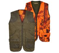 GILET CHASSE SAVANE REVERSIBLE GHOST CAMO PERCUSSION CHASSE OUTDOOR CAMOUFLAGE
