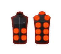 Gilet Chauffant 13 Zones De Chauffage Noir Xl/Xxl