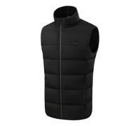 Gilet Chauffant Avec 9 Zones De Chauffage Noir 4xl Noir