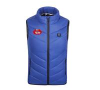 Gilet Chauffant Electrique Enfants USB sans Manche Garçons Filles Manteau Doudoune Chauffant Thermostatique de Chargement pour Le Travail en Extérieur Tenue Quotidienne Ski Équitation Moto