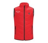 Gilet Chauffant Electrique USB Enfants Garçons Filles Veste Chauffante Manteau Doudoune Chauffant Gilet Thermostatique de Chargement pour Le Travail en extérieur Tenue Quotidienne Ski Équitation