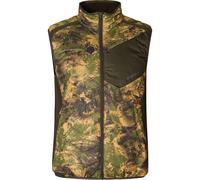 Gilet chauffant Härkila Heat Camo Camo vert forêt Axis MSP XS