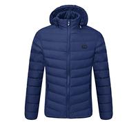 Gilet Chauffant pour Hommes et Femmes, 25/23/21/15/11/9/8 Zones de Chauffage et 3 Réglages de Température, Veste Chauffante, Manteau Chauffante pour les Vêtements de Travail en Plein Air