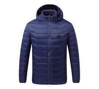 Gilet Chauffant pour Hommes et Femmes, 25/23/21/15/11/9/8 Zones de Chauffage et 3 Réglages de Température, Veste Chauffante, Manteau Chauffante pour les Vêtements de Travail en Plein Air