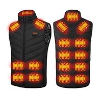 Gilet chauffant pour vêtements, chauffe-vêtements électrique, coussinets chauffants portables, chauffe-veste, 3 vitesses, coussin chauffant pour manteau et veste, outil de chauffage de température