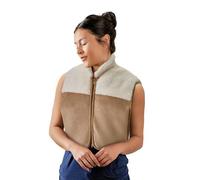 Sharper Image – Gilet chauffant – Luxe – Ajustement parfait – Poches chauffe-mains – Marron