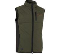Gilet chauffant Swedteam Alpha Light Pro M avec powerbank Vert 2XL