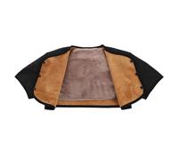 Gilet Chauffe-épaules à Manches Courtes for Femme, soulagement de l'arthrite, épais et Double, avec Coussinets d'épaules for soulager Les douleurs cervicales(Dark Gray,Large)