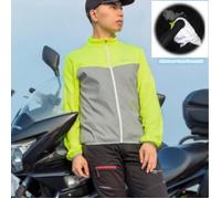 Gilet Clignotant Vélo Gilet Signalisation LED Réfléchissant 5 Mode avec USB Rechargeable Télécommande(Gris)