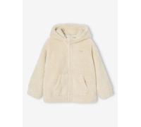 Gilet cocooning nuit Fille écru 2A