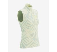 Gilet Compressport Hurricane Windproof blanc bleu femme - M