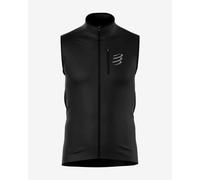 Gilet Compressport Hurricane Windproof noir - M