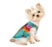 Gilet confortable sans manches respirant pour petit chiot chaton à porter au quotidien Motif carte du monde