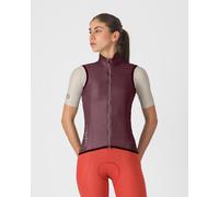 Castelli Aria 2 Gilet Violet L Femme Dark Bordeaux