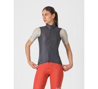 Gilet coupe-vent Castelli Aria 2 gris foncé femme - L