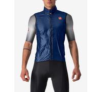 Gilet coupe-vent Castelli Aria bleu brillant - 3XL