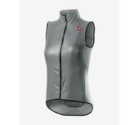 Gilet coupe-vent Castelli Aria gris femme - M