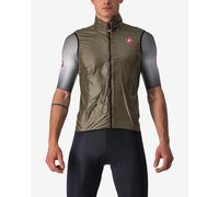 Gilet coupe-vent Castelli Aria marron mousse - XS