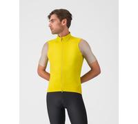 Gilet coupe-vent Castelli Espresso 2 jaune mangue - XXL
