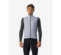 Gilet coupe-vent Castelli Squadra Stretch argenté gris foncé - XXL