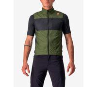 Gilet castelli unlimited puffy kaki gris