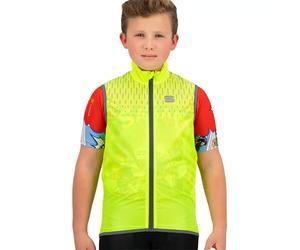 Gilet coupe-vent enfant Reflex jaune néon
