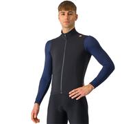 Gilet coupe-vent Castelli Espresso noir mat - S