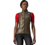 Gilet coupe-vent Castelli Aria marron mousse femme - XL