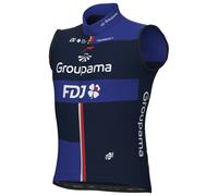 Gilet coupe-vent GROUPAMA - FDJ 2024 bleu foncé