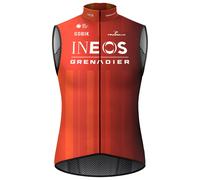 Gilet coupe-vent INEOS GRENADIERS 2024 noir/rouge L