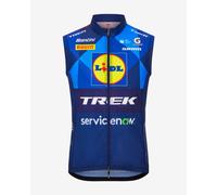 Gilet coupe-vent Lidl-Trek 2026 Fan Line bleu - Coupe Slim - M