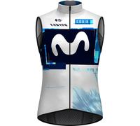 Gilet coupe-vent MOVISTAR TEAM 2025 bleu